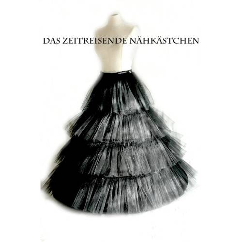 A-Linien Reifrock – Maßanfertigung mit 4 Reifen aus Federstahl für Gothic Gewänder, Brautkleider & historische Kostüme