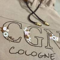 CGN Cologne Handstickerei Vorlage – Köln-Motiv zum Selbersticken Bild 2