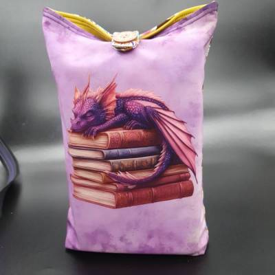 Drachenschatz – Buchhülle aus Softshell