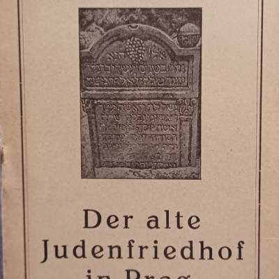 Der alte Judenfriedhof in Prag