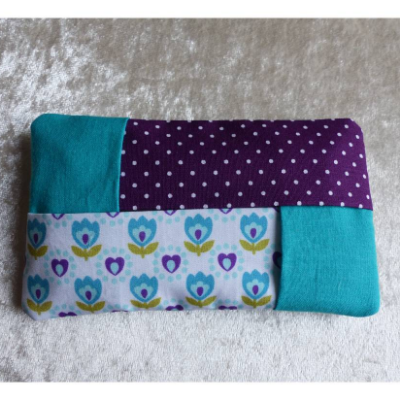Tatüta Taschentüchertasche Blümchen und Punkte – Handarbeit, umweltfreundlich, praktisch