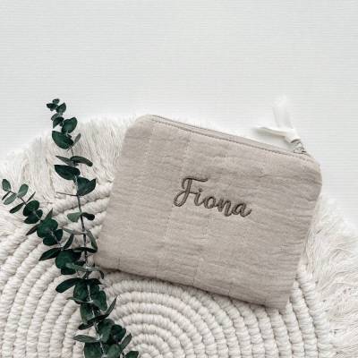 Portemonnaie aus Musselin, Geldbörse, Etui