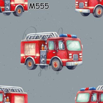 M555 PummelPinguine Exclusive „Kinderstoffe Firefighter Heroes – Kleine Retter im Einsatz