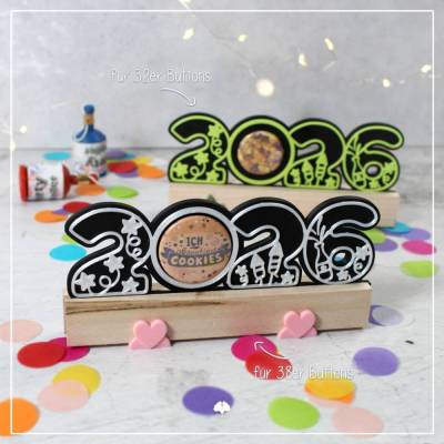 3D Klötzchenschrift 