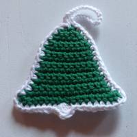 Häkelanleitung Weihnachtsglocke - Baumschmuck und Grilande Bild 1