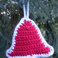 Häkelanleitung Weihnachtsglocke - Baumschmuck und Grilande Bild 2