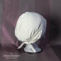 Mittelalter Haube aus Leinen - St-Birgitta Frauenhaube für Reenactment & LARP - historische Kopfbedeckung aus Leinen Bild 2