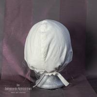 Mittelalter Haube aus Leinen - St-Birgitta Frauenhaube für Reenactment & LARP - historische Kopfbedeckung aus Leinen Bild 3