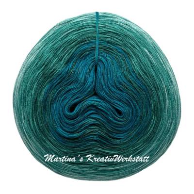 Bobbel Farbverlaufsgarn Dschungel