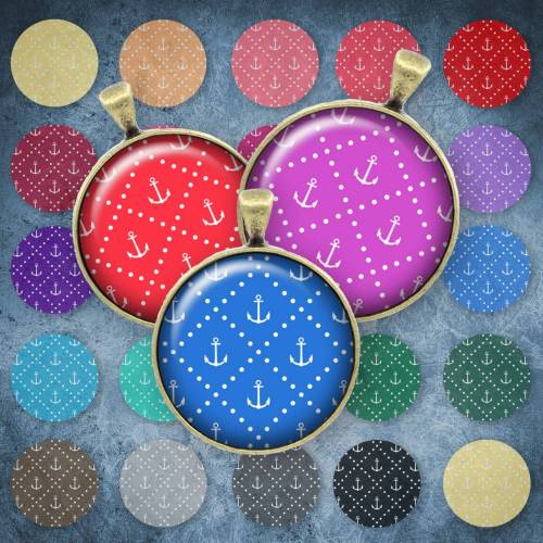 035 - Cabochon Vorlagen, 25mm 18mm 14mm 12mm, rund, Cabochon Motive, Bottle Cap images