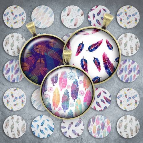 038 - Cabochon Vorlagen, 25mm 18mm 14mm 12mm, rund, Cabochon Motive, Bottle Cap images