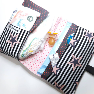 Windeltasche Sterne, Wickeltasche