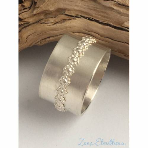 Ring Silber Spruch Poetry Stars Zart