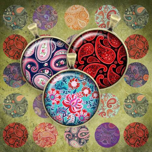 072 - Cabochon Vorlagen, 25mm 18mm 14mm 12mm, rund, Cabochon Motive, Bottle Cap images