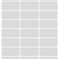 24 Heftaufkleber | Bunte Sternchen grau - Schulaufkleber zum selbstbeschriften - 3,0 x 6,5 cm Bild 3