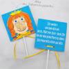 Kindergeburtstag Geburtstag Lolli-Einladung Mädchen / Prinzessin Bild 3