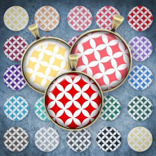 031 - Cabochon Vorlagen, 25mm 18mm 14mm 12mm, rund, Cabochon Motive, Bottle Cap images