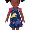 Raglan Kleid für 34 und 46 cm Puppen wie Wellie Wishers und American Girl Dolls • Schnitt & Anleitung PDF | Sami Dolls eBooks Bild 2