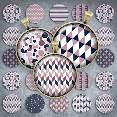 057 - Cabochon Vorlagen, 25mm 18mm 14mm 12mm, rund, Cabochon Motive, Bottle Cap images