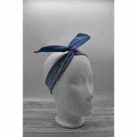 Haarband Erwachsene Ornamente blau Bild 1