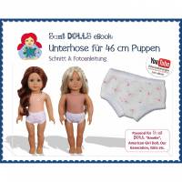 Unterhose für 46 cm Puppen wie American Girl Dolls • Schnitt & Anleitung PDF | Sami Dolls eBooks Bild 1
