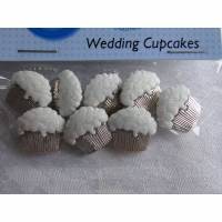 Dress it up Knöpfe    Cupcakes    (1 Pck.)     Wedding Cupcakes      Kinderknöpfe Bild 1
