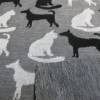 Jacquard Jersey, Katzen und Hunde , schwarz - weiß (1m/10,-€) Bild 6