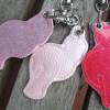 FLAMINGO Schlüsselanhänger pink Taschenanhänger personalisierbar mit Name/kurzemText Bild 5