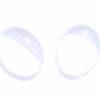 Glas-Cabochons transparent oval - verschiedene Größen - Auswahl Bild 4