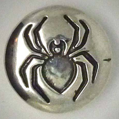 Druckknopf, Spinne, 20mm