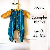 eBook Strampler Pepino Beamer, A4, A0 Gr. 44-104 Bild 1