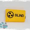 Warnschild „BLIND“ Kletti abnehmbar für Hunde Y Geschirr Bild 2