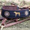 Halsband RHODESIAN RIDGEBACK mit Zugstopp für deinen Hund, Hundehalsband bestickt, Martingale Bild 4