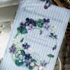 9-er Set Geschenkanhänger / Papieranhänger mit tollen Vintage Blumen Motiven in feinen Blautönen Bild 2