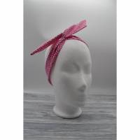 Haarband Erwachsene Blätter pink Bild 1