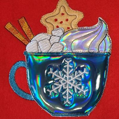 Weihnachtstasse Doodle Megaset 10x10,14x14,13x18,20x20