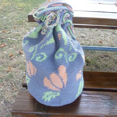 Häkelanleitung - Tapestry-Beutel 