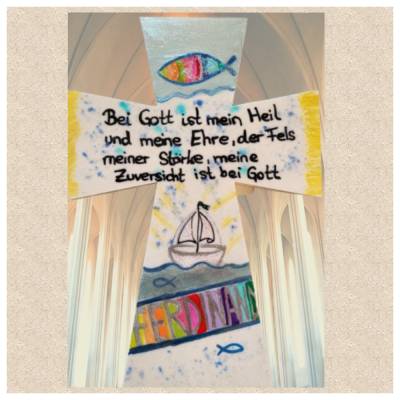 Einzigartiges Kreuz zur Konfirmation und Kommunion