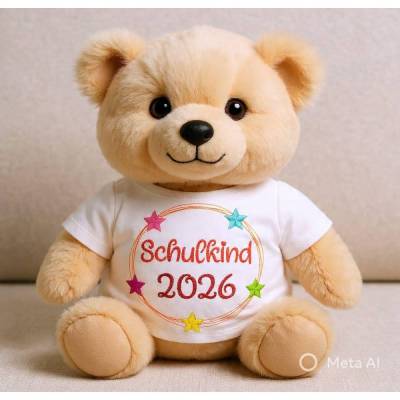 Stickdatei Einschulung Schulkind 2026 – Stickmuster für Schule & Stickmaschine | Design-by-Jasmina