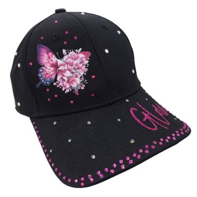 Baseball Cap Glam mit vielen Details
