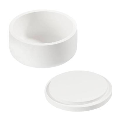 Silikonform Dose mit Deckel Rund – Perfekt für Beton & Harz, ca. 5,5×3 cm