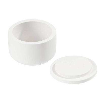 Silikonform Dose mit Deckel Rund – Perfekt für Beton & Harz, ca. 10,5×6 cm