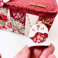 Nähbox & Teebox | PDF Schnittmuster Box | Organizer mit Einsatzkörben und Untersetzern Bild 10