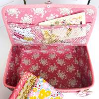 Nähbox & Teebox | PDF Schnittmuster Box | Organizer mit Einsatzkörben und Untersetzern Bild 7