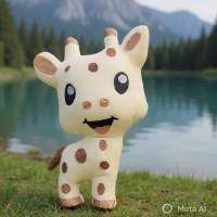 Stickdatei Giraffe Gerda – 3 Größen In the Hoop Set für Baby – Maschinenstickerei mit deutscher Anleitung Bild 4