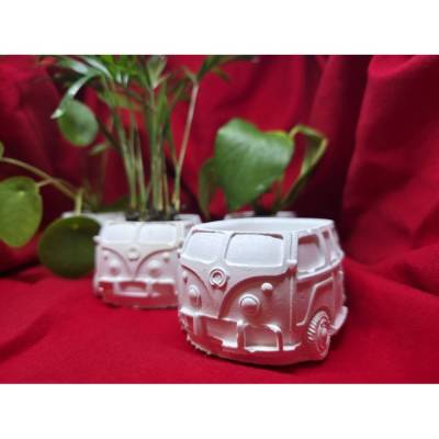 Blumentopf, Stiftehalter, Kleinteilesammler als Camper