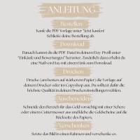 Geldgeschenk Einzugsgeschenk Wohnung oder Haus - Geldgeschenk zum Ausdrucken – Sofort PDF Download  - Geld verschenken - Bild 5