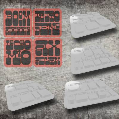 Plotter-und 3D Druck Datei *Boom Shakalaka und co*