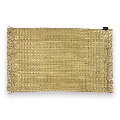 Handgewebte Platzmatte 45x30 cm aus Seegras – Nachhaltige Tischdeko & Untersetzer