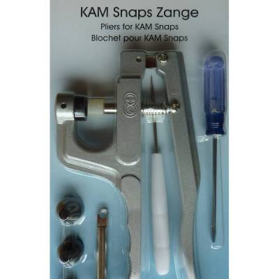 Snaps Zange mit Stempel für unterschiedliche Größen